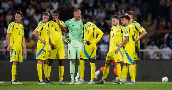 Svenska landslagets drastiska agerande efter chockförlusten mot Kosovo.