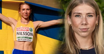 Engla Nilsson berättar om förhoppningarna inför hennes allra första friidrotts-VM.