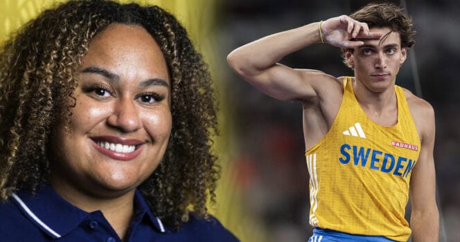 Vanessa Kamga säger vad hon egentligen tycker om Armand Duplantis.