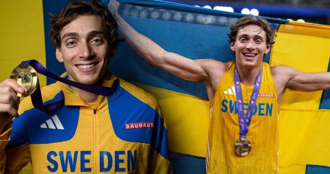Armand Duplantis ger nytt besked efter VM-guldet och världsrekordet på friidrotts-VM.