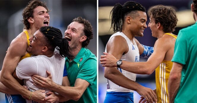 Armand Duplantis rival hyllas för beteendet under VM-finalen