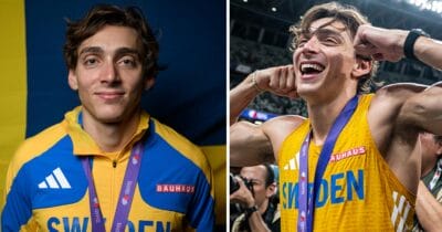 Armand Duplantis hyllas för fina gesten