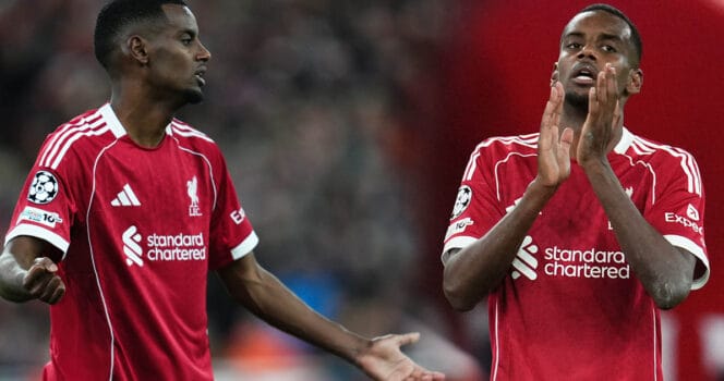 Alexander Isak har nu gjort debut i Liverpool.