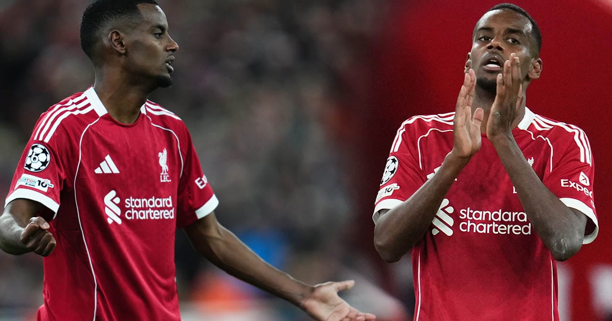 Alexander Isak har nu gjort debut i Liverpool.