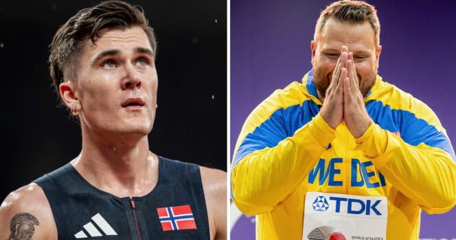 Jakob Ingebrigtsen rasar mot Sverige efter VM
