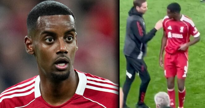Nu sprids okända bilder på Alexander Isak i Liverpool, som hyllas av alla.
