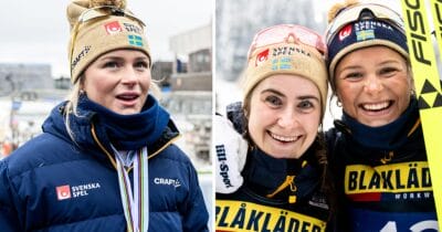 Ebba Anderssons hjärtevärmande stöd till Frida Karlsson