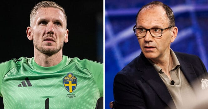 Jonas Eriksson reagerar starkt på detaljen efter Robin Olsens avsked från landslaget