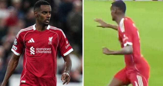 Jättehånet mot Alexander Isak