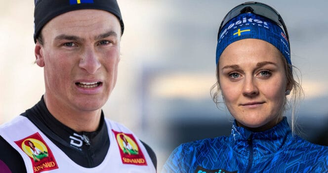 Max Novak och Stina Nilsson är två av våra främsta svenska skidåkare inom långlopp just nu.