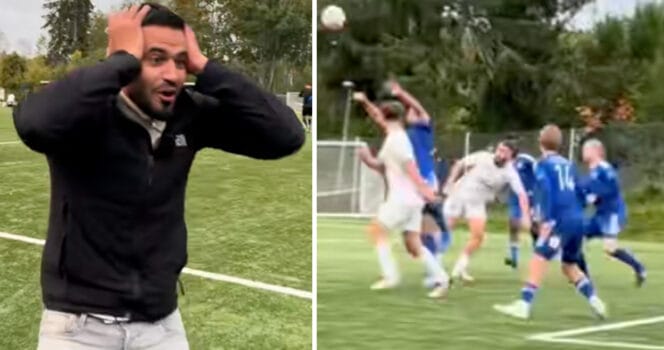 Här gör han årets absolut snyggaste mål i svensk fotboll