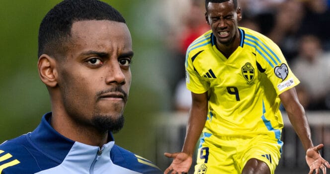 Alexander Isak ger tydliga ord inför VM-kvalmatchen mot Schweiz.