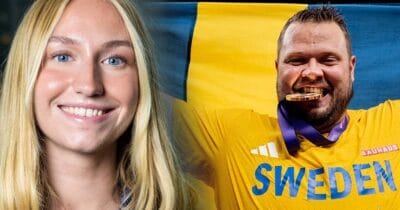Maja Åskag ger en vacker hyllning till Daniel Ståhl efter VM-guldet.