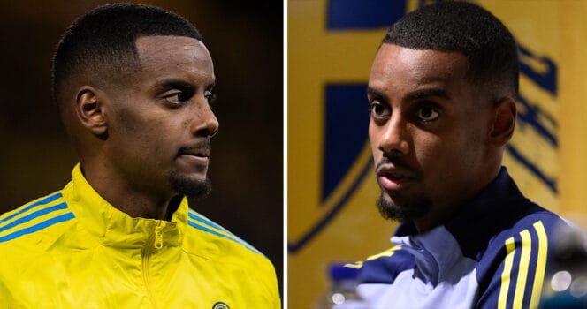 Stenhårda orden om Alexander Isak