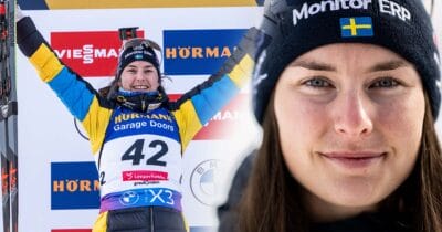 Ella Halvarsson bjöd på stor uppvisning och vann svenska skidskyttelandslagets testrace i överlägsen stil.