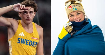 Armand Duplantis stöd till Frida Karlsson