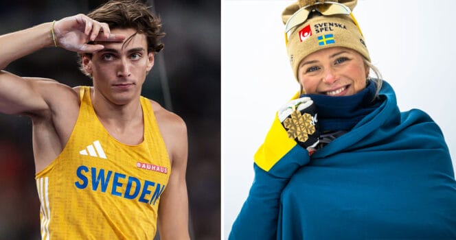 Armand Duplantis stöd till Frida Karlsson