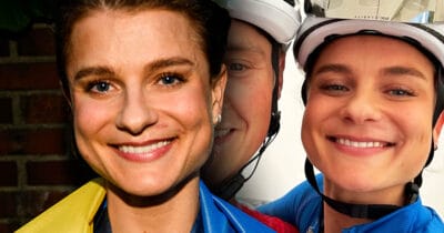 Svenska cyklisten Jenny Rissveds hemliga kärleksbeslut med kända pojkvännen Simon.