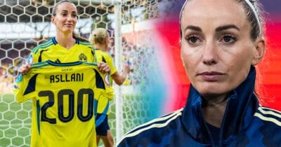 Kosovare Asllani avslöjar vad som fick henne att fortsätta spela i svenska landslaget.