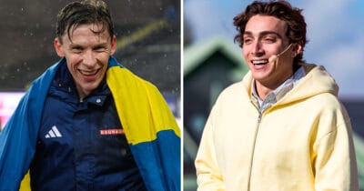 Andreas Almgren och Armand Duplantis