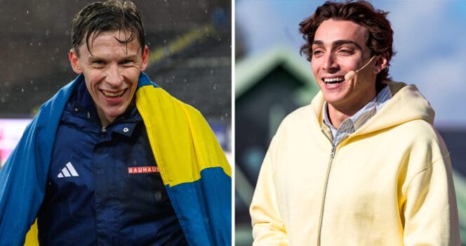 Andreas Almgren och Armand Duplantis