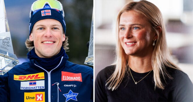 Frida Karlsson första ord om bilden med Johannes Kläbo