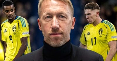 Graham Potter kan tvingas klara sig utan både Alexander Isak och Viktor Gyökeres.