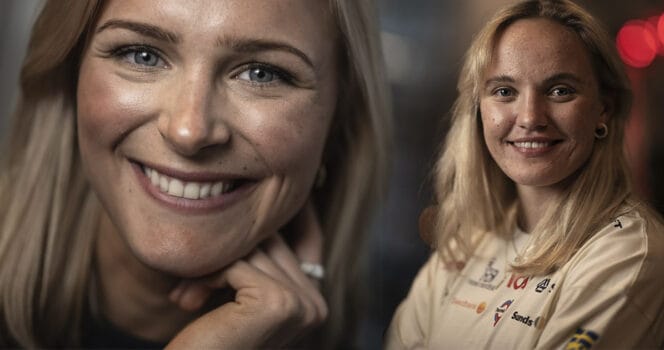 Frida Karlsson berättar om sin fina relation till lagkamraten Linn Svahn.