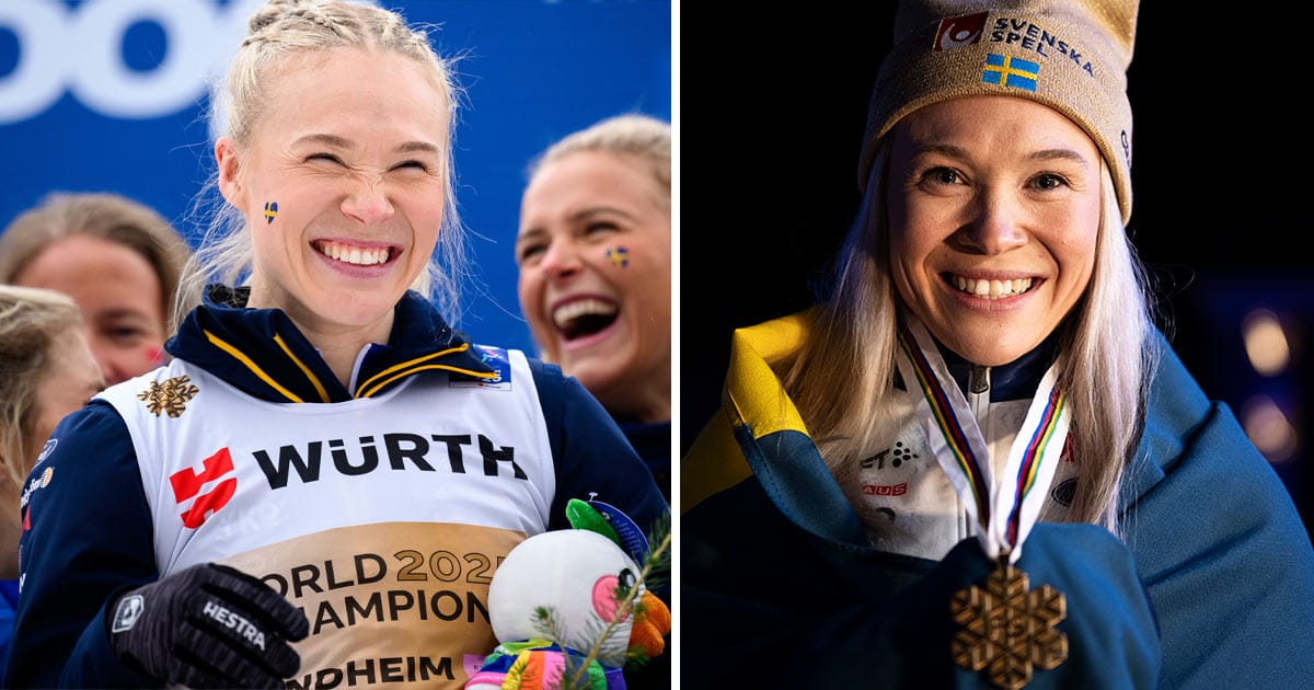 Norska skidlandslagets så mäktiga hyllning till Jonna Sundling