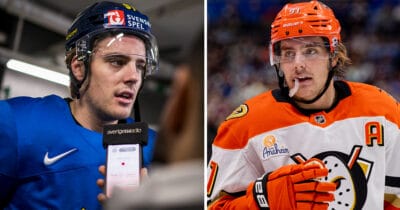 Leo Carlsson skrev ny NHL-historia i natt