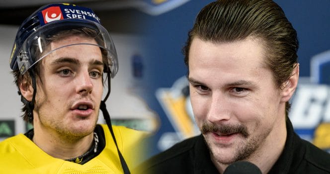 Leo Carlsson har gjort stor succé i NHL och Erik Karlsson hyllar ynglingen.