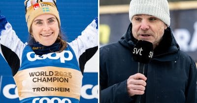 Anders Blomquist hyllar Ebba Anderssons beslut att satsa på långlopp.