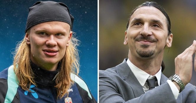 Erling Haalands mäktiga hyllning till Zlatan Ibrahimovic