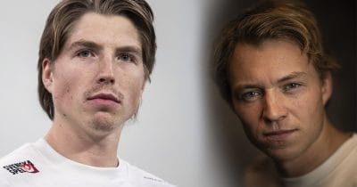 William Poromaa och Gustaf Berglund hamnade i ett polisdrama under ett träningspass med skidlandslaget.