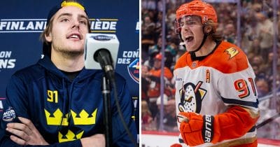 Rickard Rakell hyllar Leo Carlsson efter otroliga säsongsstarten.