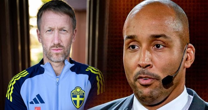 Martin Dahlin erkänner vad han tycker om Graham Potter som ny förbundskapten för Sverige.