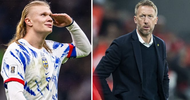 Graham Potter säger det enda rätta om Norges succé i VM-kvalet