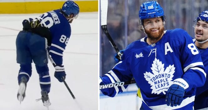 William Nylander avgjorde för Toronto Maple Leafs med ett riktigt drömmål