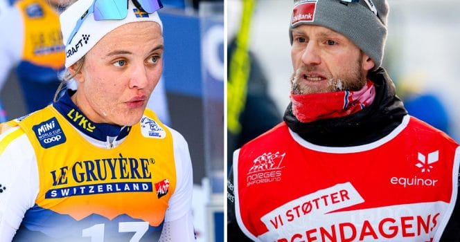 Martin Johnsrud Sundby hyllar Linn Svahn.
