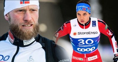 Martin Johnsrud Sundby säger vad han tycker om norska skidstjärnan Kristine Stavås Skistad.