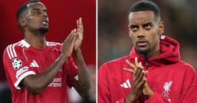 Alexander Isak slår alla tiders bottenrekord i Liverpool.