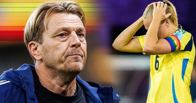 Tony Gustavsson erkänner tårarna i landslaget efter Magdalena Erikssons beslut att lägga av.