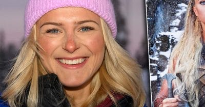 Nya bilden på Frida Karlsson visar upp en helt annan sida av svenska skidstjärnan.