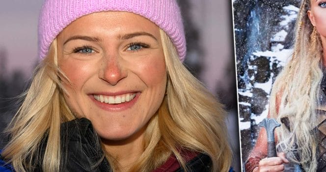 Nya bilden på Frida Karlsson visar upp en helt annan sida av svenska skidstjärnan.