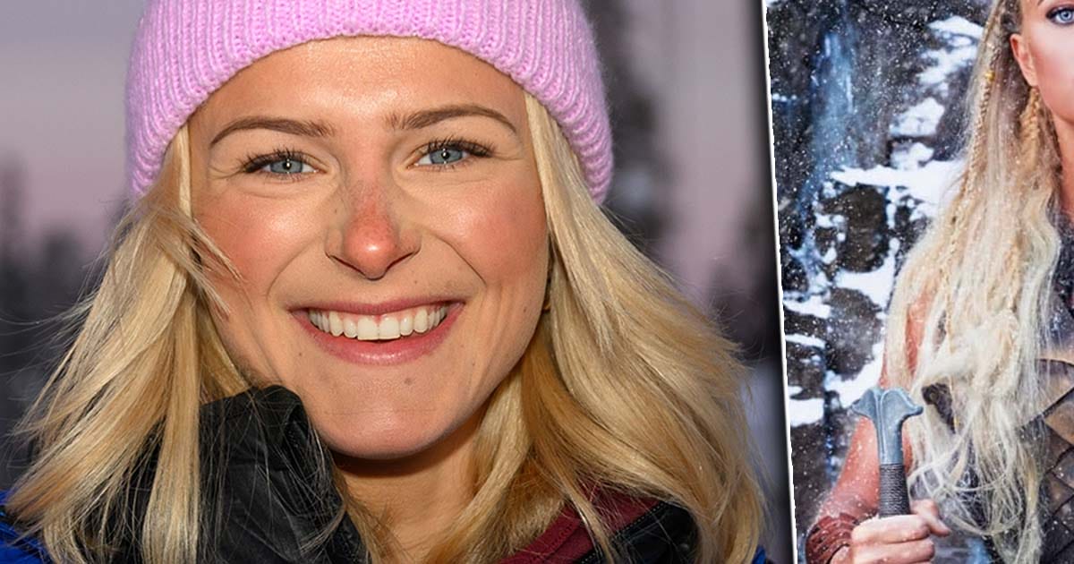 Nya bilden på Frida Karlsson visar upp en helt annan sida av svenska skidstjärnan.