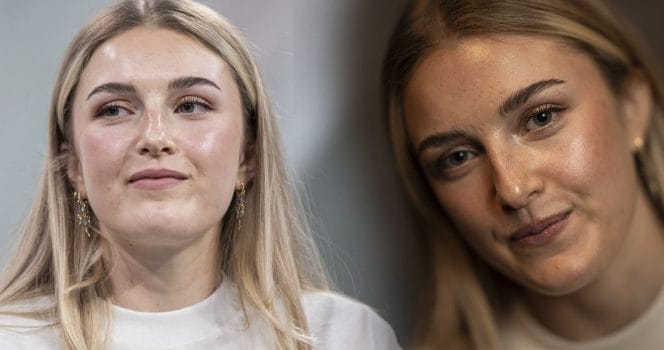 Svenska backhopparen Frida Westman riktar tydlig kritik.