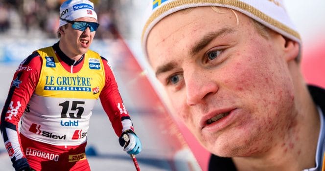 Alvar Myhlback i bråk med norske rivalen Erik Valnes.