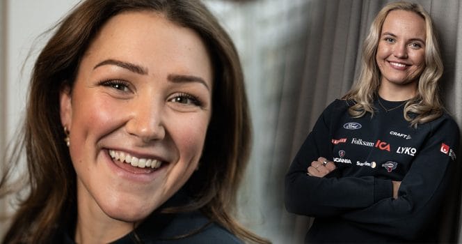 Moa Lundgren erkänner vad hon tycker om lagkamraten Linn Svahn.