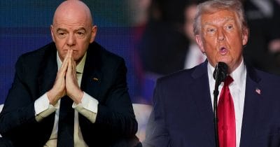 Fifa gav ett eget fredspris till Donald Trump.