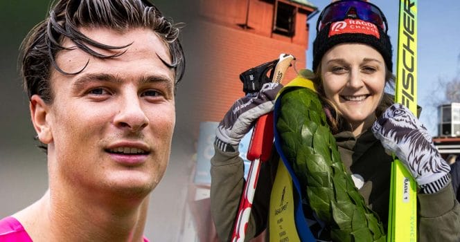 Max Novak säger vad han tycker om Stina Nilsson som långloppsåkare.